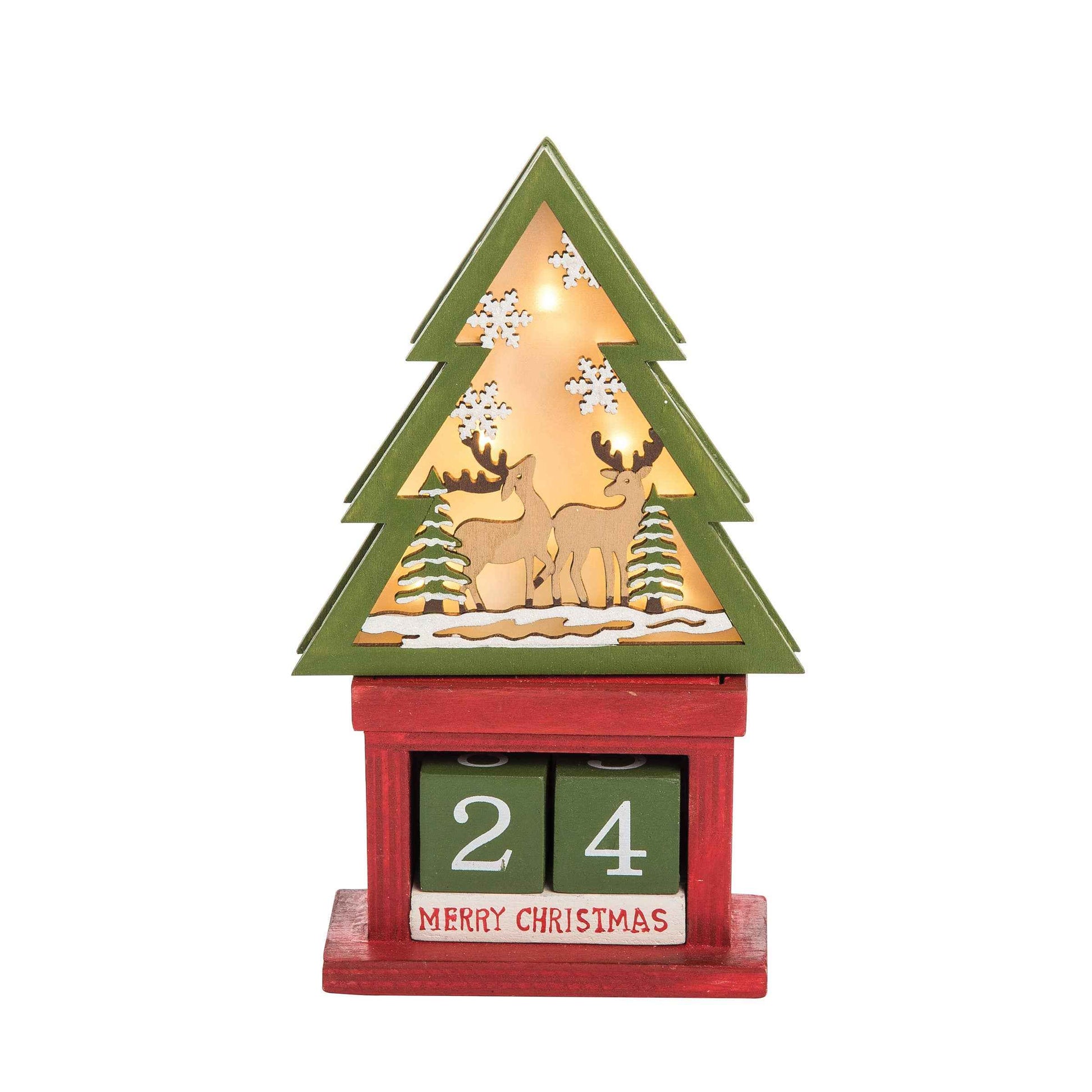 SALE Christmas Tree LED Advent Calendar