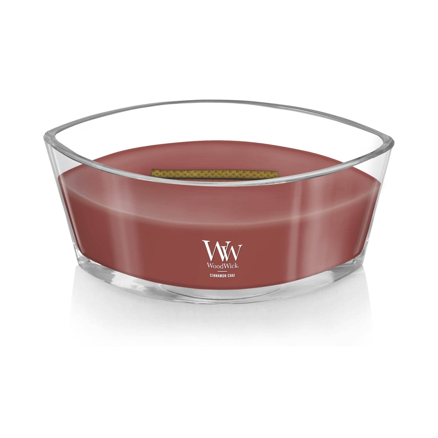 Cinnamon Chai Scented Ellipse Candle, 16 oz