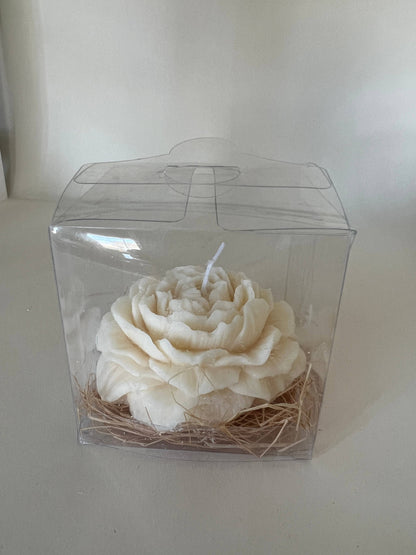 Vela de flor de peonía