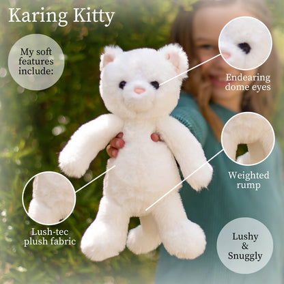 10 in - White Kitten