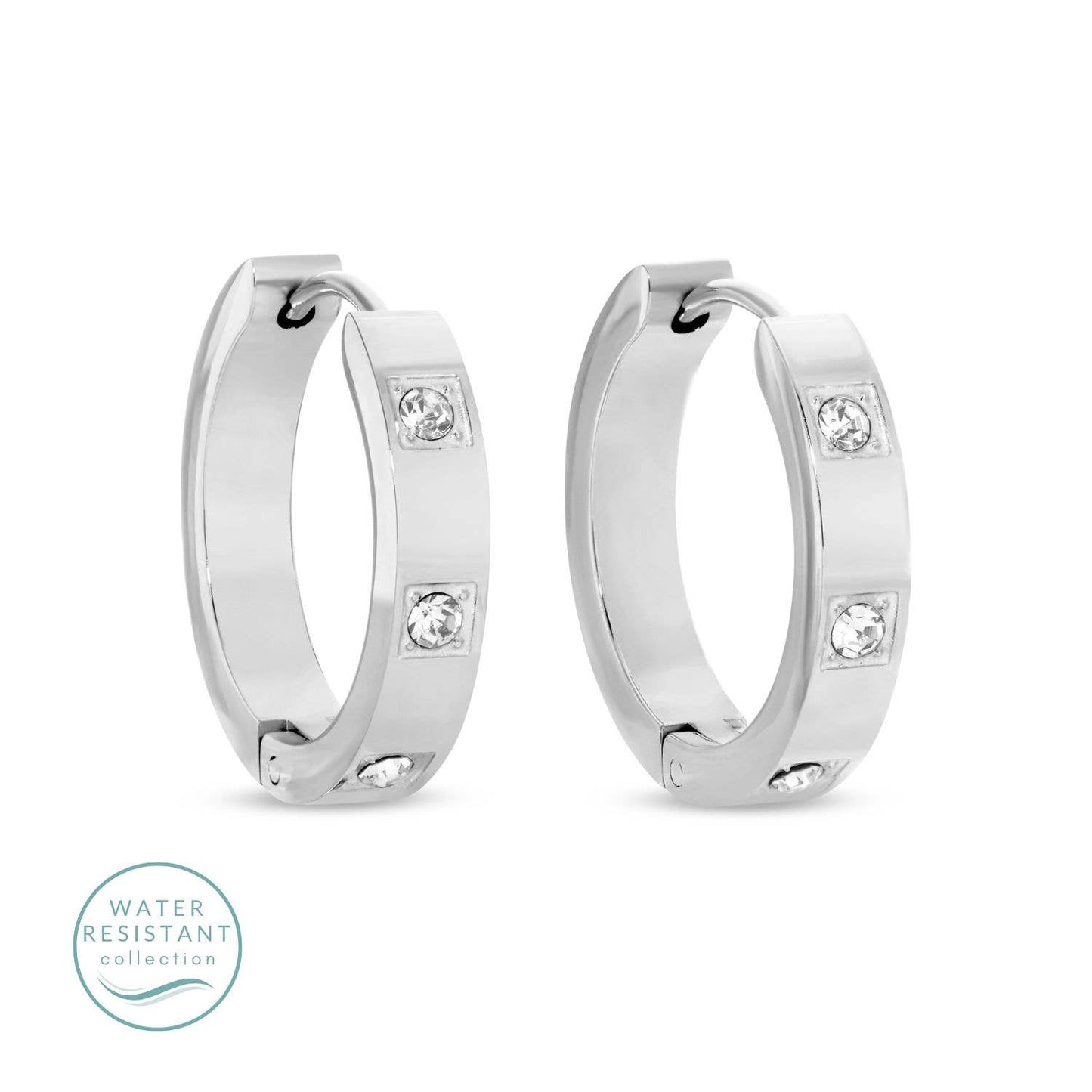 Contemporary CZ Huggies