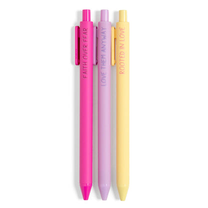 Faith Over Fear Pen Set
