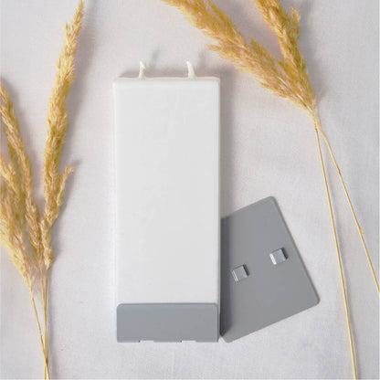 Flat Handmade Candle - Claude Monet Water Lilies