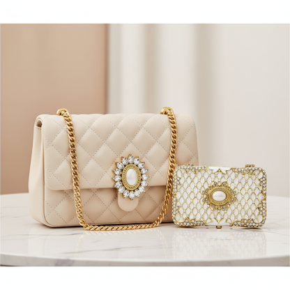 Imperial Compact | Gold Compact | Enameled Compact |