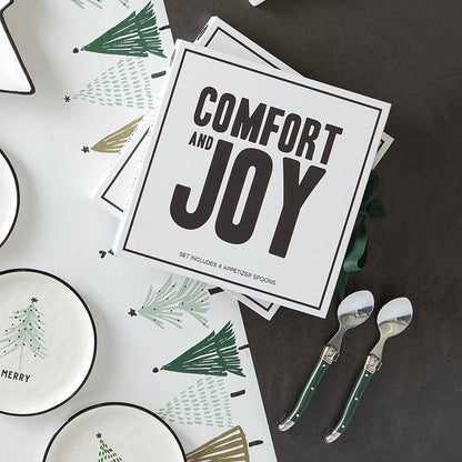 Green Charcuterie Spoon Set