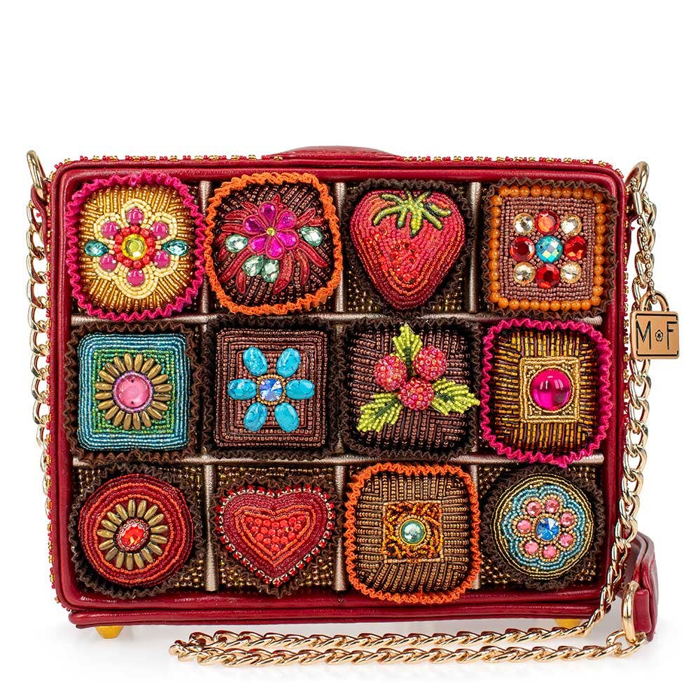 Sweet Indulgence Beaded Candy Crossbody Shoulder Handbag