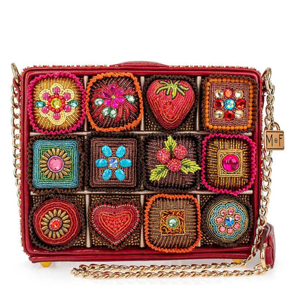 Sweet Indulgence Beaded Candy Crossbody Shoulder Handbag