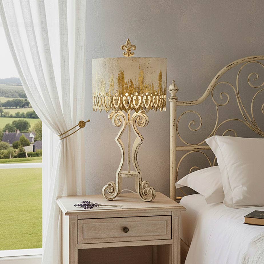 Vintage Style Antique Reproduction Table Lamp