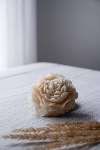 Vela de flor de peonía