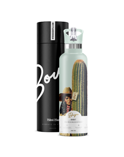 Bandit | Vintage Pin-Up Bandit Insulated Water Bottle 25 oz