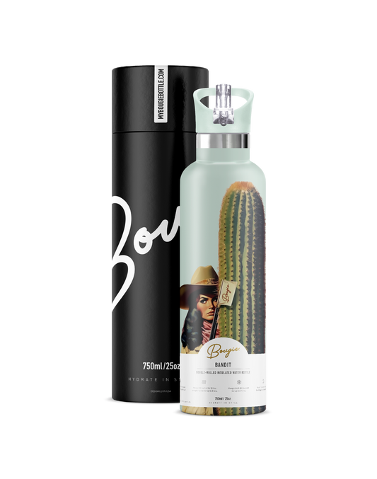 Bandit | Vintage Pin-Up Bandit Insulated Water Bottle 25 oz