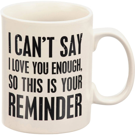 Can't Say Love Mug