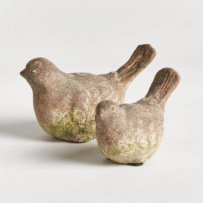 Weathered Garden Birds -Set of 2