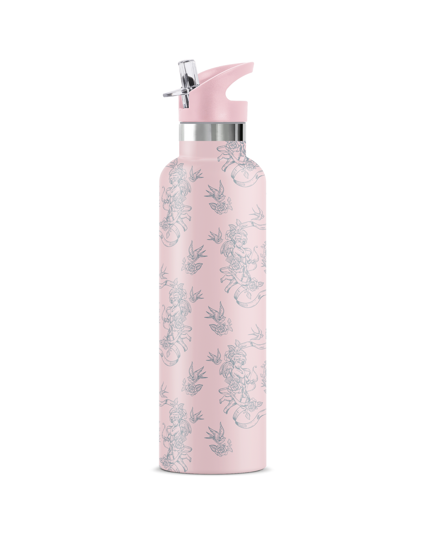 Rococo – Romantic Floral Insulated Water Bottle | 25oz