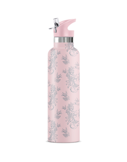 Rococo – Romantic Floral Insulated Water Bottle | 25oz