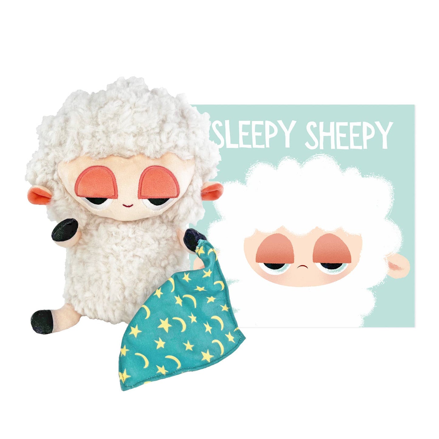 Sleepy Sheepy Plush and  hardcover book  SOLD SEPARATELY