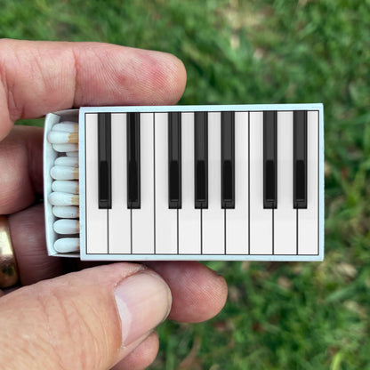 Piano Keyboard Matches • Home Decor Matchbox