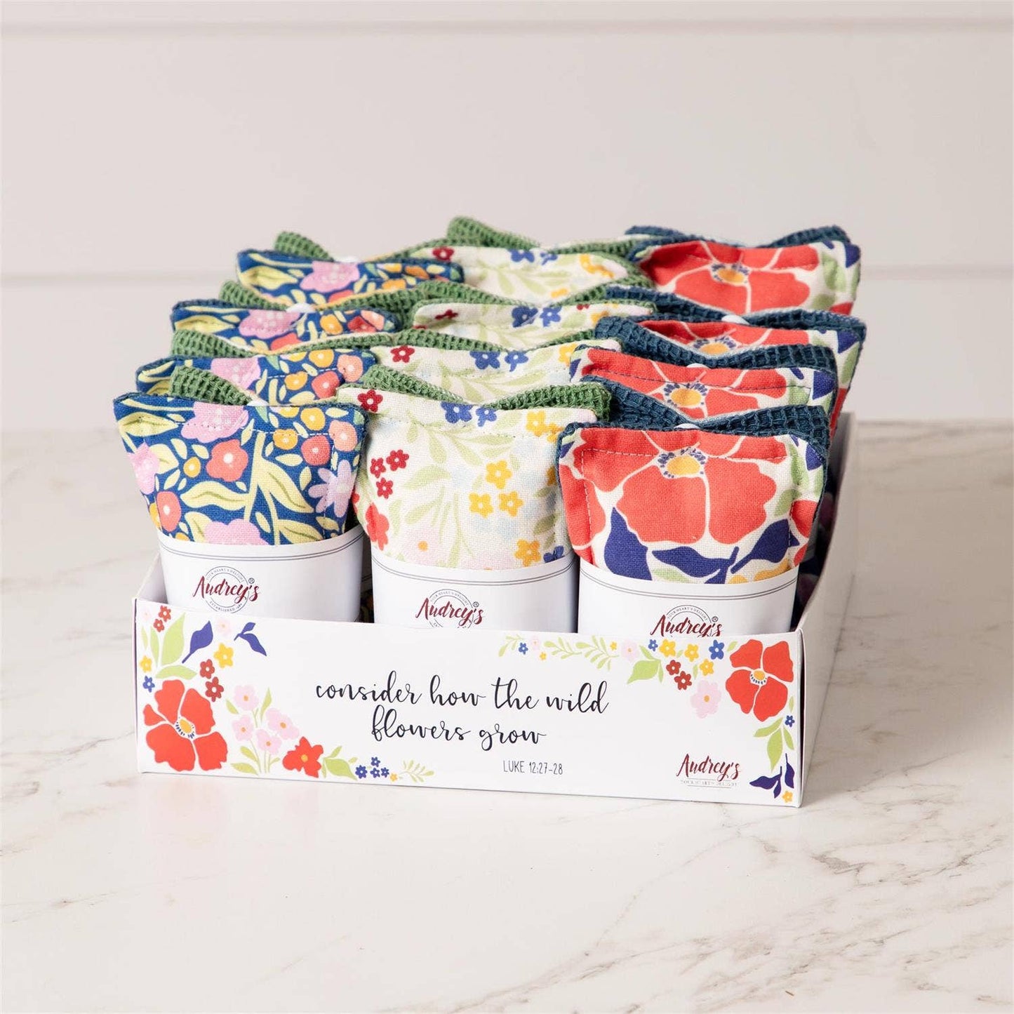 Reusable Fabric Sponges - Fun Floral