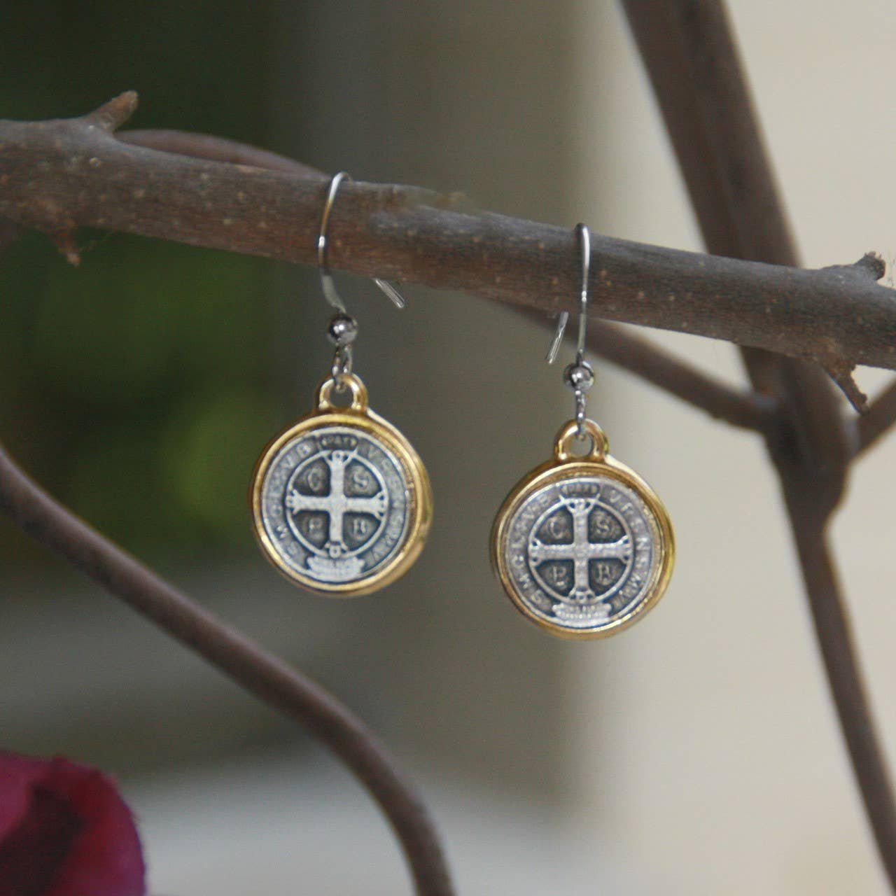 St. Benedict Classic Earrings