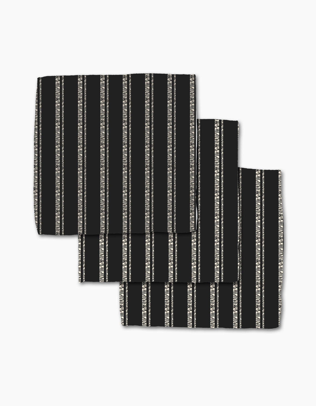 Zebra Pin Stripe Black