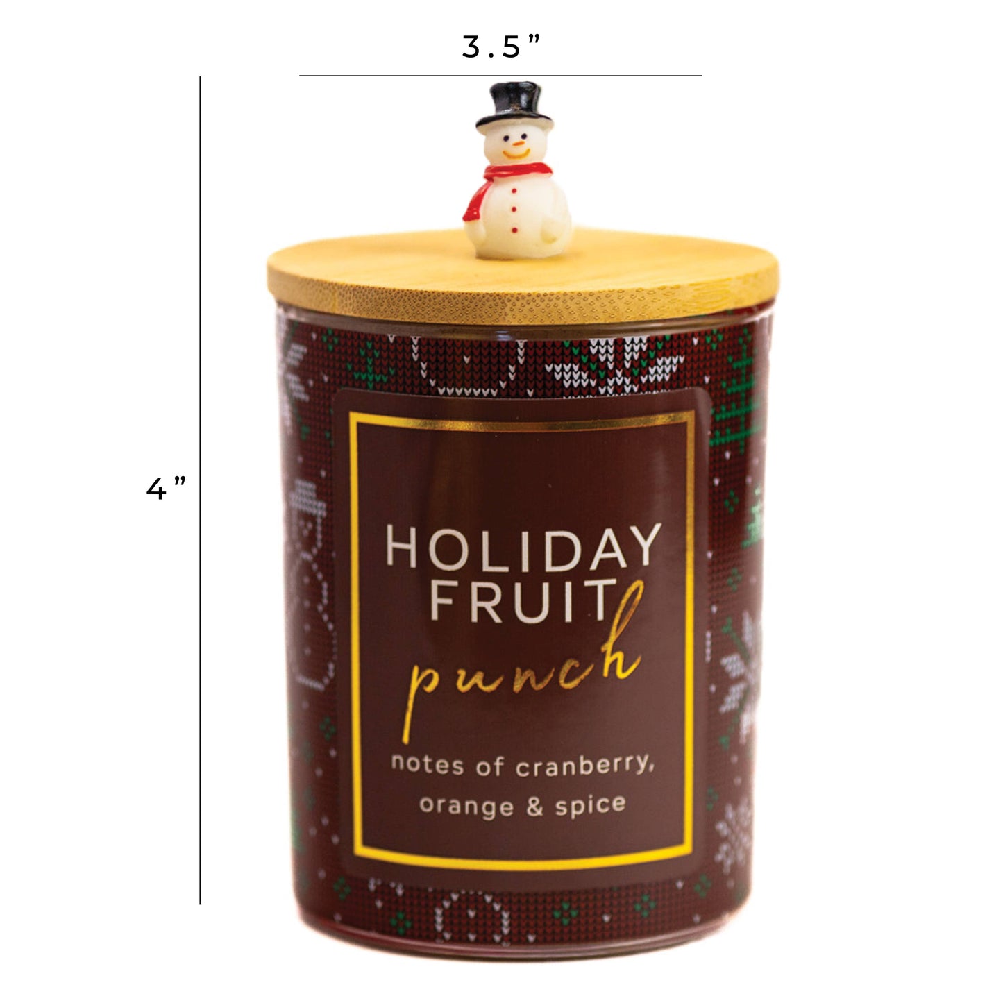 Holiday Fruit Punch – 10oz Holiday Scented Gift Candle