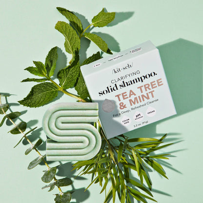 KITSCH - Tea Tree + Mint Clarifying Shampoo Bar