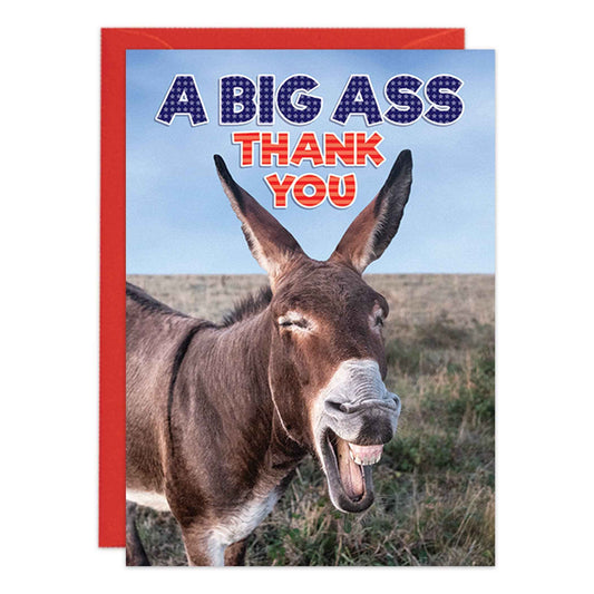 Big Ass Thank You Card - 9367