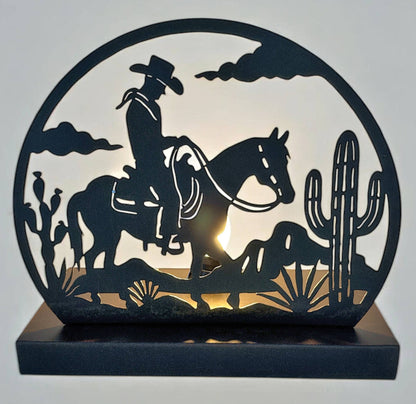 METAL RIDER CACTUS NIGHT LIGHT
