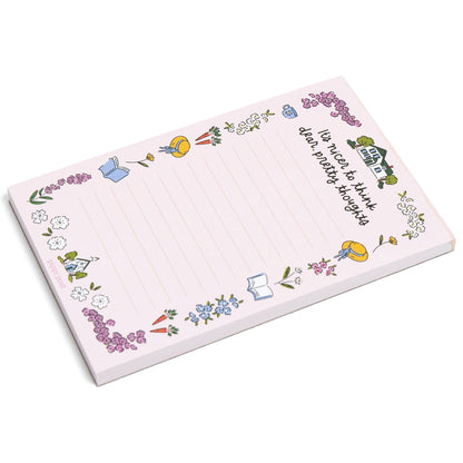 Pretty Thoughts Anne of Green Gables 4x6 Notepad