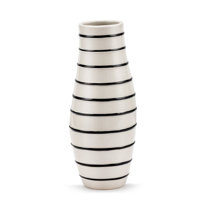 Striped Large Vase