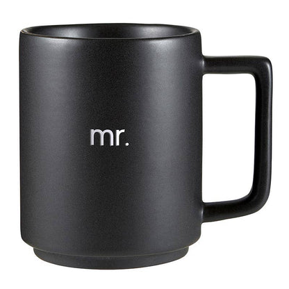 Stack Mug Set Mr. & Mrs.