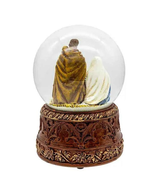 100mm Musical Nativity Scene Waterglobe