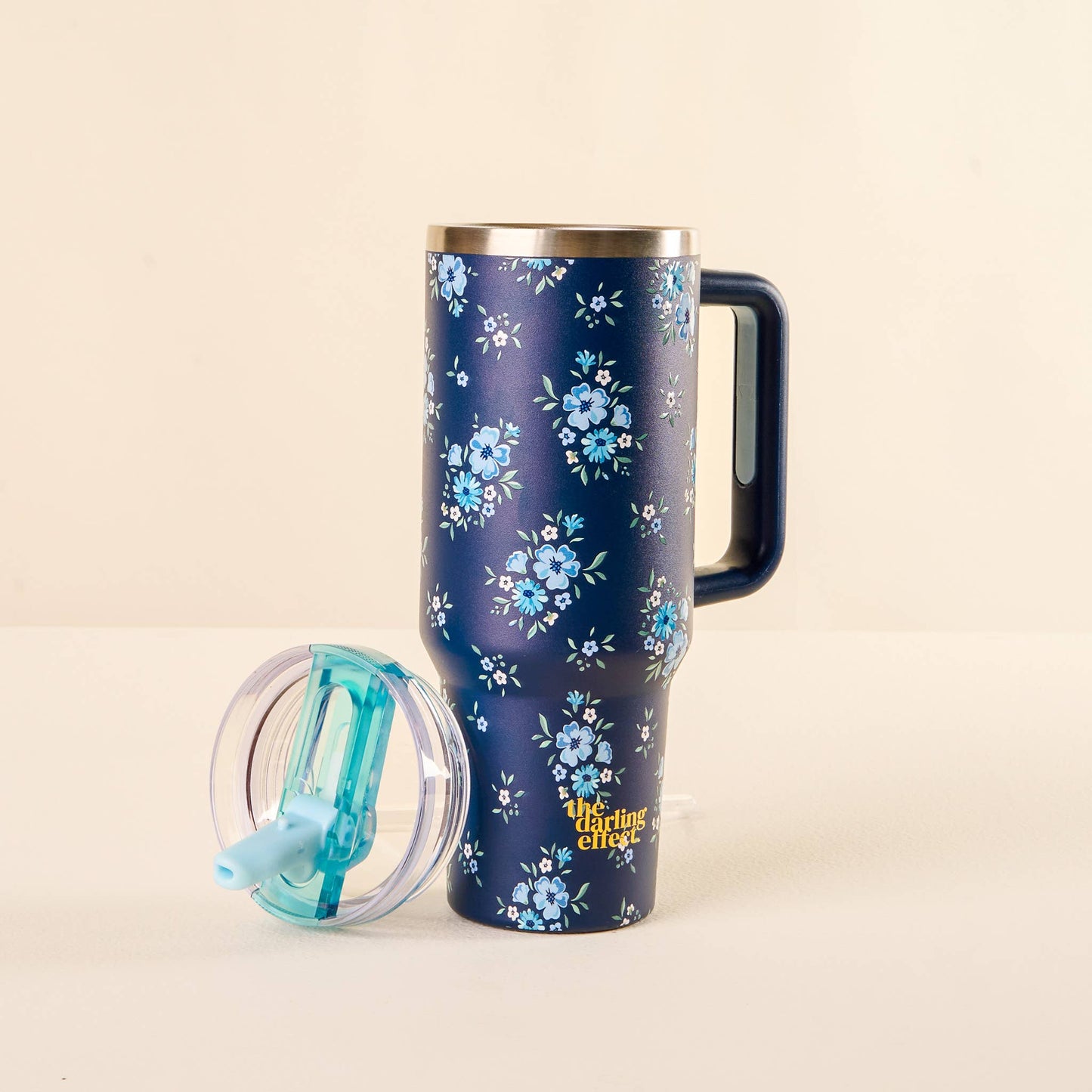 40oz Lifestyle Flip Straw Tumbler-Endless Daydream Navy