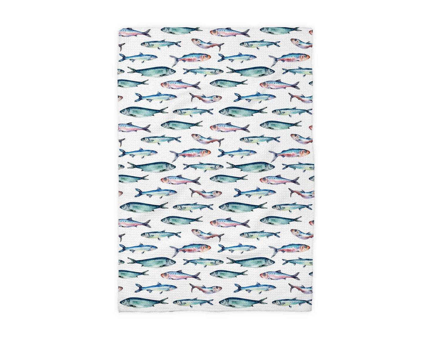 Father’s Day Gift Fish Saltwater Coastal Ocean Kitchen Towel