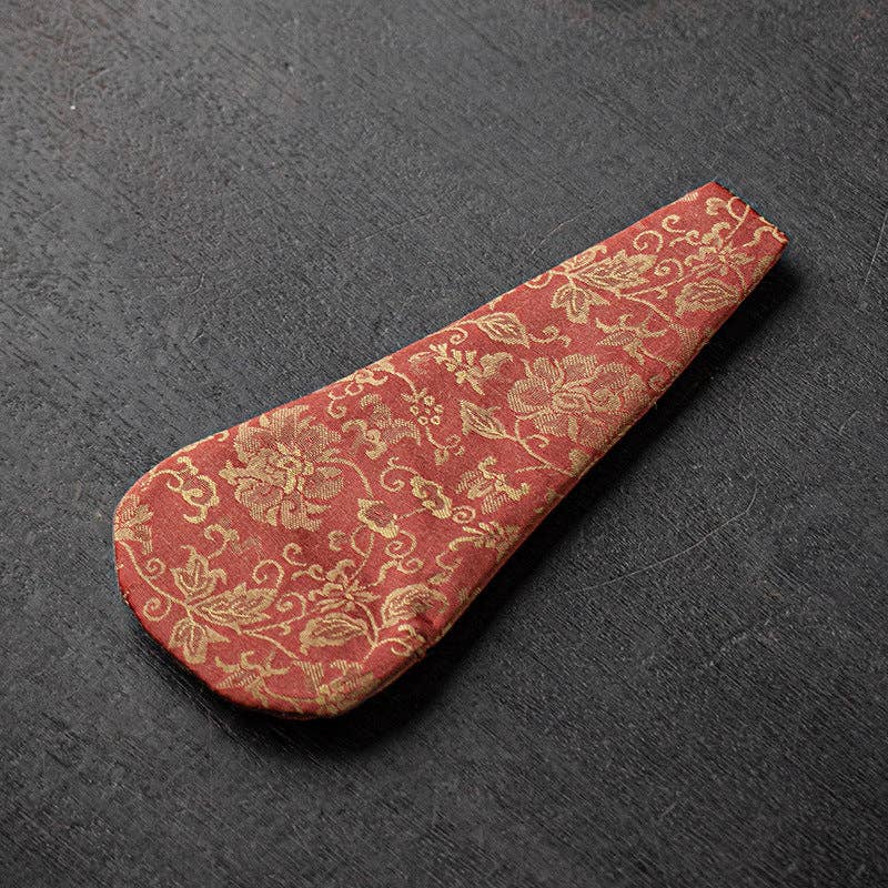 Vintage Style Embroidery Scissors with Brocade Sheath