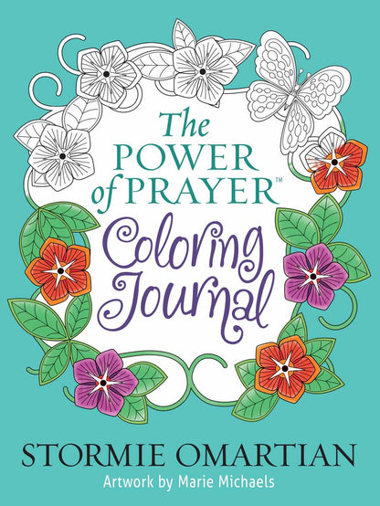 Libros de regalo y especiales de Harvest House Publishers - Diario para colorear "El poder de la oración"