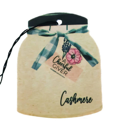 A Cheerful Giver - Car Air Freshener (16/box) - Cashmere