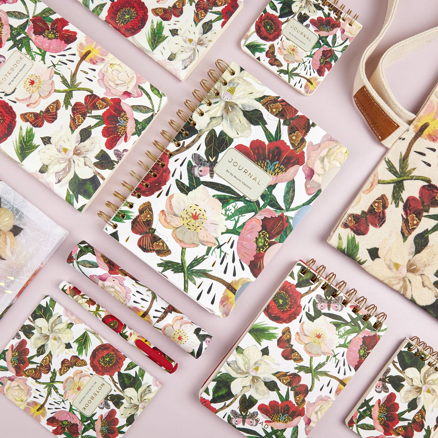Pocket Art Journal  - Peonies