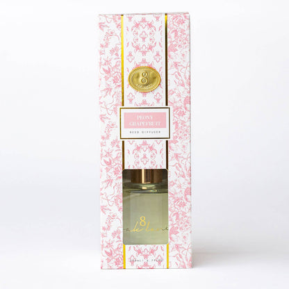 8 Oak Lane - Peony Grapefruit Reed Diffuser