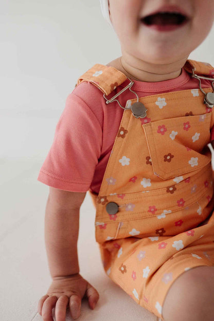 Babysprouts Cotton Overalls Set: Baseball / 12-18M