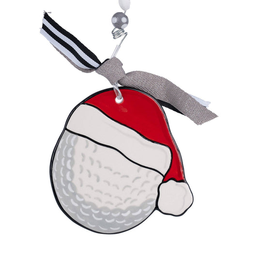 Golf Flat Christmas Ornament