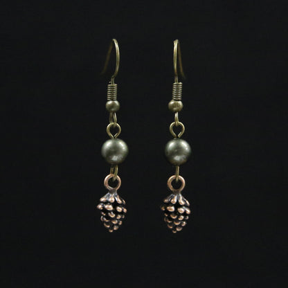 Pinecone Earrings