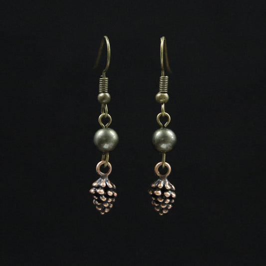Pinecone Earrings