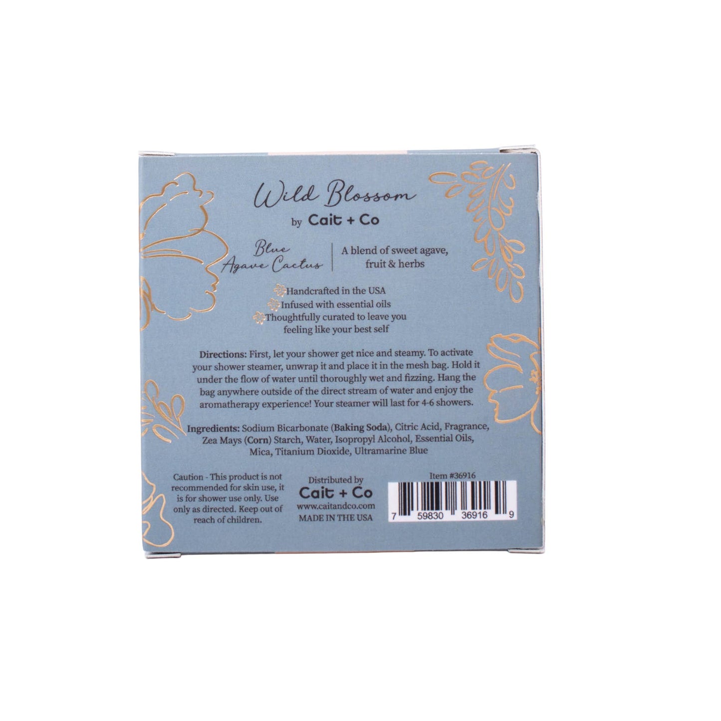 Shower Steamer - Sweet Agave, Fruit & Herbs