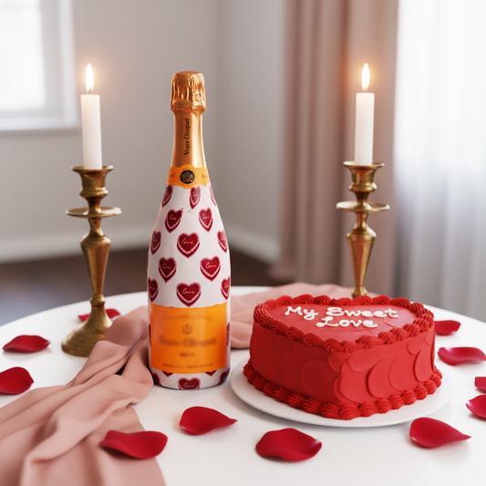Beau Bottles Sweetheart Cakes - Champagne Collection