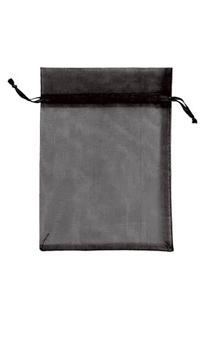 Organza Drawstring Pouch: White / Pack of 10 / 2" x 3"