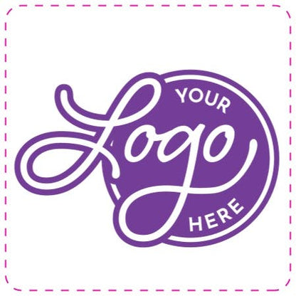 Custom Logo Stickers - Case of 100: 100 / Circle/Glossy / 3"