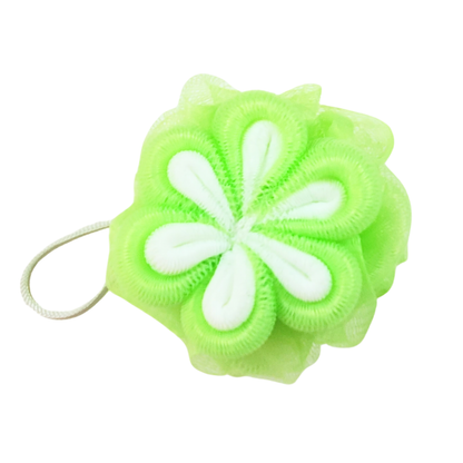 Flower Loofah | Bright Colored Flower Bath & Shower Pouf
