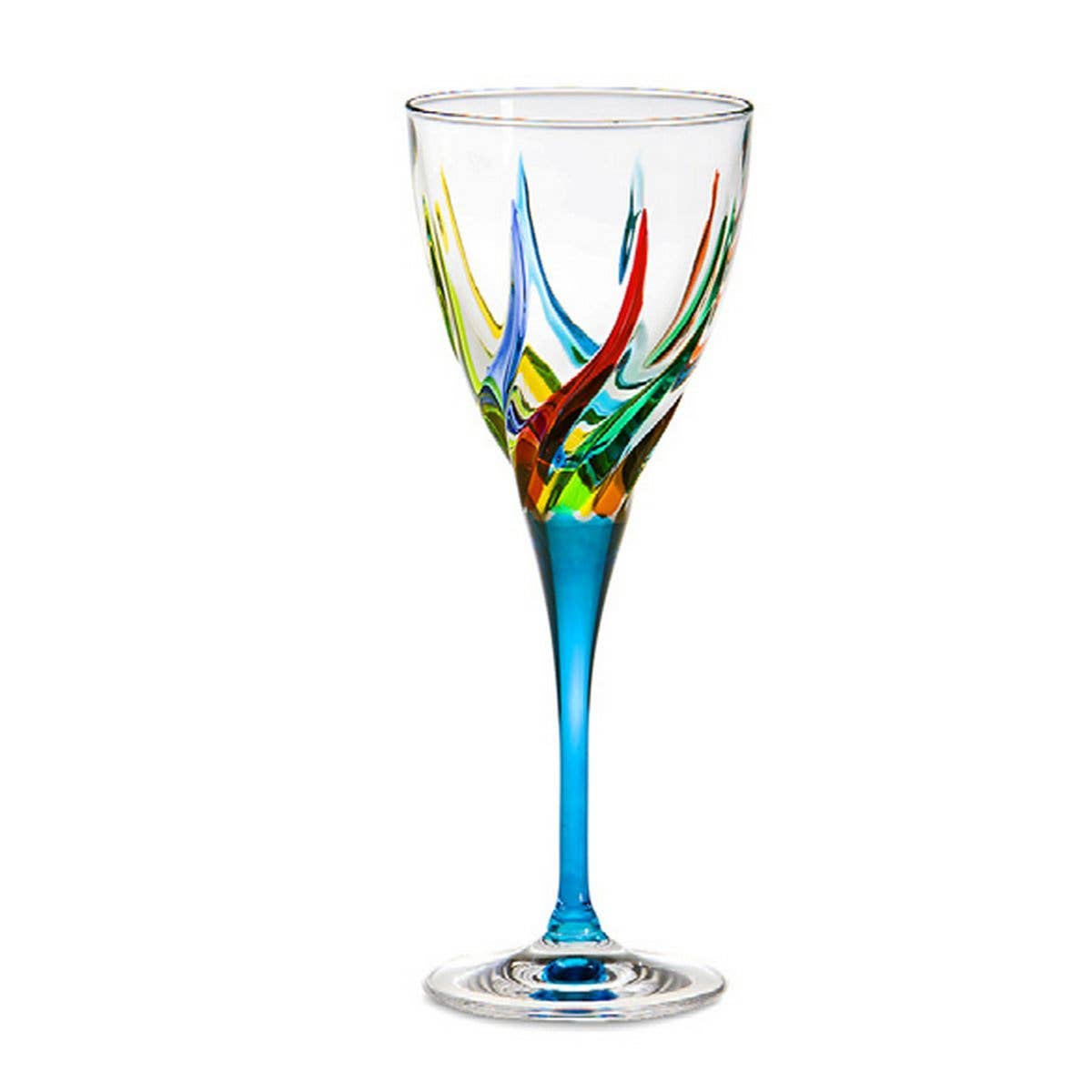 Trix  Multi Wine Glass Venetian Crystal