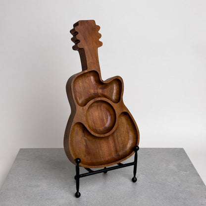 Rustic Guitar Serving Tray